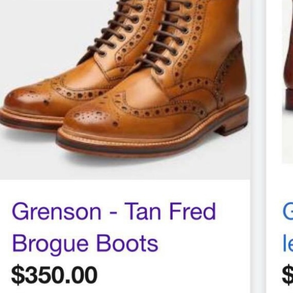 Grenson Brown Men’s Boots